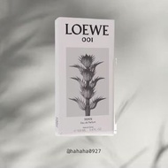 Loewe 001 男士香水  中性香 100ml 木調 清新不濃烈 留香時間長 全新  原價1xxx