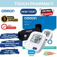 OMRON Automatic Blood Pressure Monitor HEM-7156T (Bluetooth connectivity)