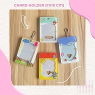 Custom ACRYLIC PHOTOCARD HOLDER KEYCHAIN