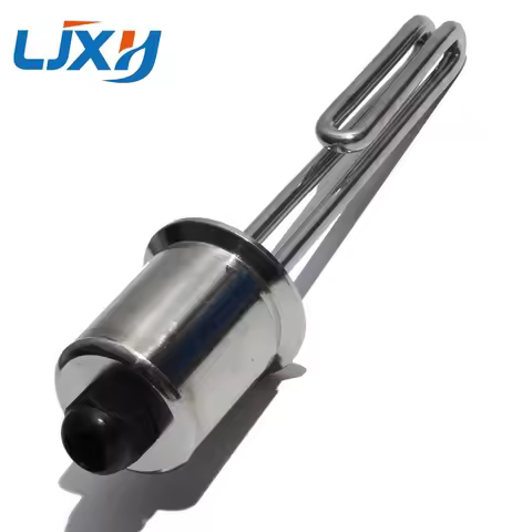LJXH 2 Inch (OD64) Tri-clamp 120V 1500/1650W Foldback Heating Element Electric Water Heater with Low
