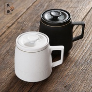 Z Nordic Mug Female Couple Trendy Coffee Cup Creative Ceramic Water Cup Office Large Capacity with L