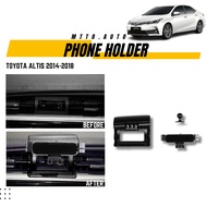 MTTO Toyota Altis 2014-2018 Interior Car Oem Phone Holder Accessories