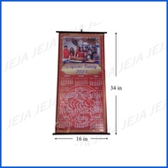 ◩ ✤ ✼ ANNUAL TARPAULIN CALENDAR. WALL DECOR. SIZE 16in x 34in. Free Layout. Any design.