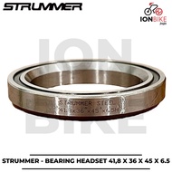 Bearing Strummer 41.8 mm x 36 x 45 x 6.5H Headset Oversize Steel by ACB Head Set Laker Klaher Frame 