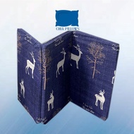 CP Tilam Travel Lipat Single 3 Fold Foldable Single Bed Travel Mattress Single