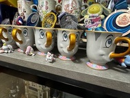 迪士尼disney 美女與野獸 阿齊杯 一共五隻