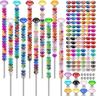 Crystal Hot-Selling Pan Family Style Decoration diy Colorful Fairy Wand Beads with Large Holes for O