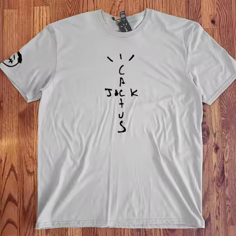2024 Hip Hop T Shirt Men Women ASTROWORLD cactus jack Harajuku T-Shirts cotton lightning Tees Tops t