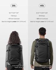 (PRE ORDER) tomtoc Navigator-T66 Liteway Travel Laptop Backpack 28L | 40L - Shipped from 15Nov