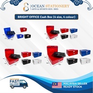 BRIGHT OFFICE Cash Box (4 size, 4 colour)