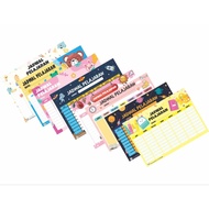 WIPECLEAN SCHOOL TIMETABLE - THICK