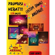 Customized Design Deepavali/Diwali 2024 Money pocket/Angpau/Angpow/Angpao/Red packet *TRENDING* VIRA
