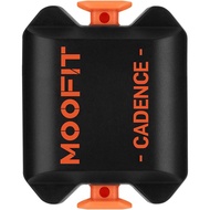 moofit Cadence Speed Sensor, Bluetooth & ANT+ Wireless RPM Cycling Spin Bike Cadence Sensor untuk Wa