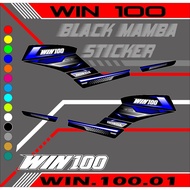 Striping WIN 100 sticker list variation HONDA WIN 100 CODE 01