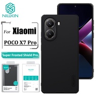 Nillkin For Poco X7 Pro Case Super Frosted Shield Pro Anti Fingerprint Shockproof Back Cover
