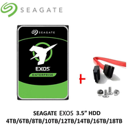 Seagate Exos 4TB-20TB NAS hard drive 256MB 7200RPM PMR CMR Vertical technology network storage