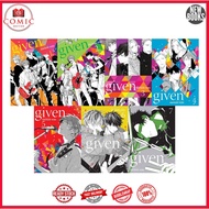 Manga Given (9 book series) by Natsuki Kizu
