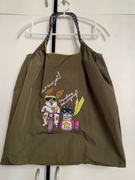 Ball & Chain 刺繡輕薄手提袋