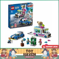 [sgstock] LEGO City Police 60314 Ice Cream Truck Police Chase (317 Pieces)