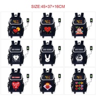 Bad bunny Merchandise Schoolbag Influencer bad bunny Merchandise Backpack Large Capacity Student Sch