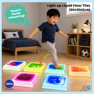 Light-up Liquid Floor Tiles (30x30x5cm) Random color