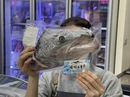 【禧福水產】智利冰鮮鮭魚頭含下巴◇$特價99元/500±10%/半顆◇最低價肉質鮮美/營養豐富居酒屋日本料理餐廳團購