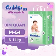 Bỉm nhật GoldgiX5 New Quần M54