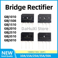 5PCS GBJ5010 GBJ3510 GBJ2510 GBJ2508 GBJ2506 GBJ2010 GBJ2008 GBJ1510 GBJ1508 GBJ1010 Bridge Rectifie
