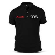 - Men's T-Shirt Audi RS S Line Racing Rally Turbo A4 A5 A6 R8 POLO Shirt_i31