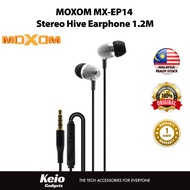 MOXOM MX-EP14 Earphone 3 5mm Earphone With Volume Control In Ear Earphone Bass Earphone