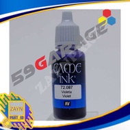 Vallejo 72087 Violet Game Ink - military model kit paint