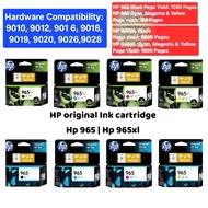 HP Genuine Original HP 965 965XL Black Cyan Magenta Yellow ink cartridges