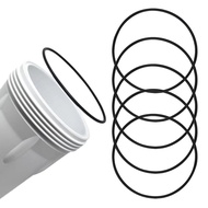 6 Pek O-Rings WS03X10054 Serasi dengan GE HHRING untuk Model Penapisan Seluruh Rumah GXWH30C, GXWH35
