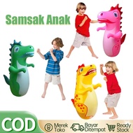 95cm Children's Toys Boxing Toys Dino Water Boxing Inflatable Dino Boxing Pole Filled with Water Din