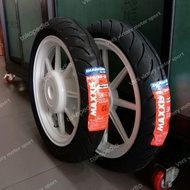 Mio M3 tire rim package 8st cometV Rossi - Original Black