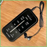 Portable Battery Operated Radio Pocket Radio AM FM Shortwave Radio Transistor Radio Portable Weather