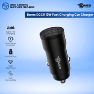 Dmes DCC6 12W Fast Charging Car Charger Cigarette Lighter With Dual USB Ports
