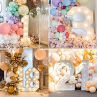 91.5cm 21st 30th 40th 60th LED Light Up Numbers Large Cardboard Number for Birthday Mosaic Number fo