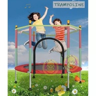 Vjy-Trampoline Model 4.5ft Kids Trampoline Jumping Bed For Children (Assorted Colors)