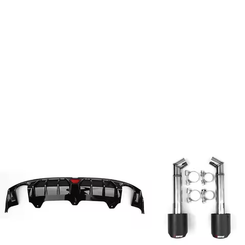 Suitable for MG 5 rear lip modification after spoiler exhaust pipe MG5 rear enclosure exhaust tail t