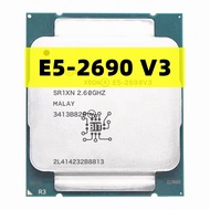 โปรเซสเซอร์ V3 E5 Xeon ที่ใช้แล้ว SR1XN 2.6Ghz 12 Core 30MB เต้ารับแอลจีเอ2011-3 Xeon CPU E5-2690V3