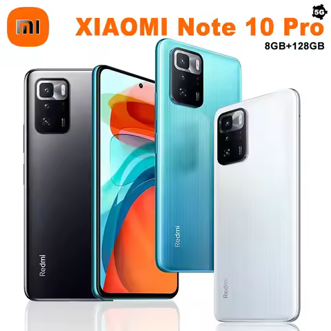 XIAOMI Redmi Note 10 pro 2400x1080 resolution 64 million rear camera 16 million front camera 8GB +12