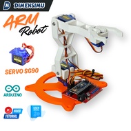 ARM Arduino Robot – DIY Arduino ARM Robot Kit + 4 Servo SG90 + Coding