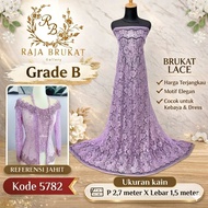 Code 5782 - Glossy Laminated Brocade Panel Fabric - Grade B - Length 2.7 m Width 1.5 m - Material fo