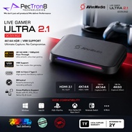AVerMedia Live Gamer ULTRA 2.1 GC553G2 HDMI 2.1 USB-C Capture Card 4K144 HDR VRR Passthrough for PS5