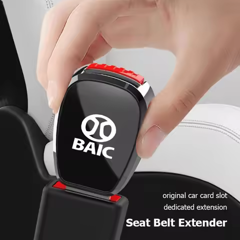 Car Seat Belt Buckle Plug Auto Safety Strap Extension Accessories interior For Baic Senova X25 X35 X
