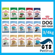 Royal Canin Dog Dry Food 3kg / 4kg (Original Pack) X-Small / Mini / Indoor / Poodle / Shih Tzu / Bea