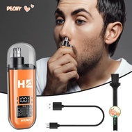 PEONY-HOME Ear and Nose Hair Trimmer Clipper, Portable Professional HIENA Electric Nose Hair Trimmer