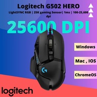 Logitech G502 HERO RGB Gaming Mouse [11 Buttons/25,600 DPI/HERO 25K Sensor]