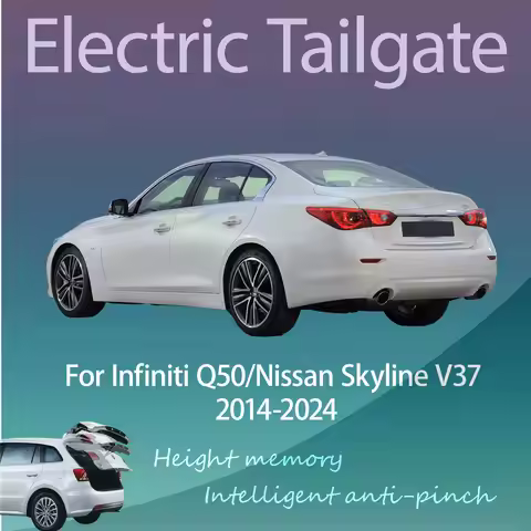 For Infiniti Q50/Nissan Skyline V37 2012-2024 Electric Tailgate with Sensor Trunk Anti-pinch Memory